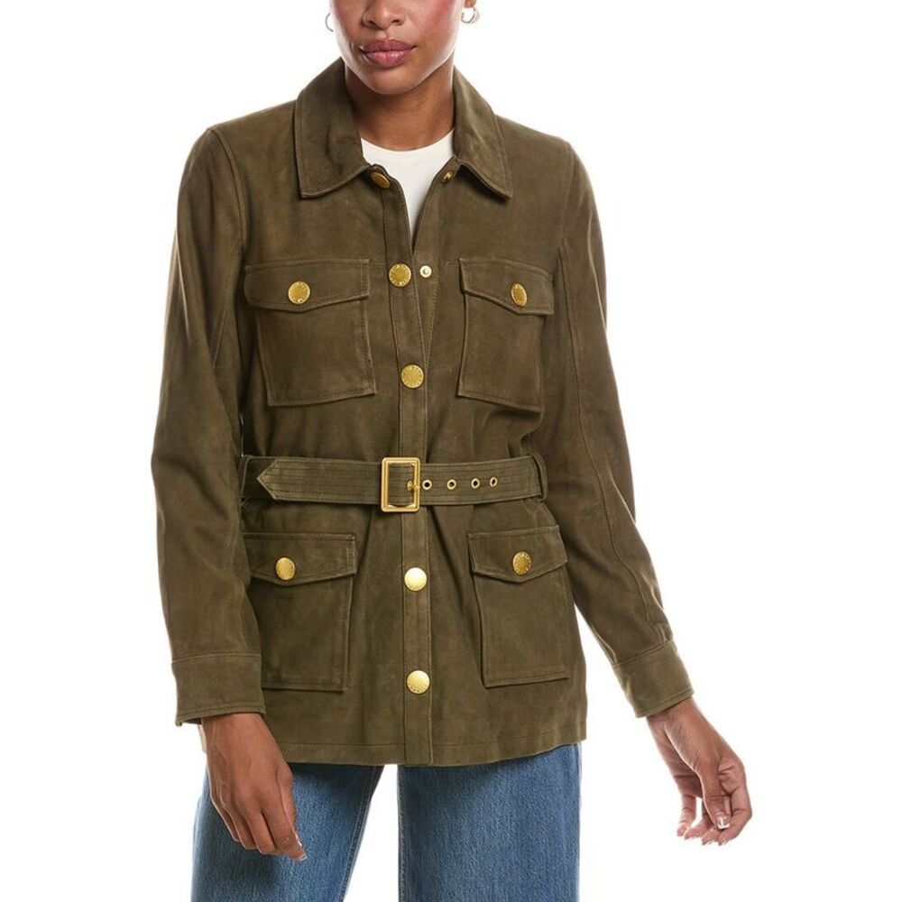 L’Agence Womens  Ishani Belted Jacket